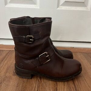Tory Burch Brown Leather Boots